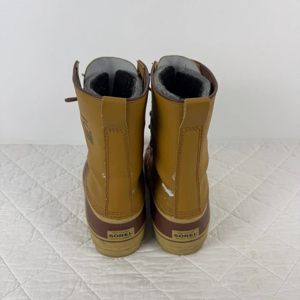 Sorel 1964 Premium Mens Waterproof‎ Winter Snow Duck Boots NM1330-705 Curry 10